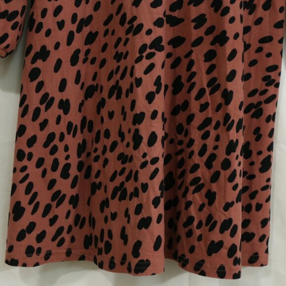 QED London Women’s Animal Print Wrap Dress Long Sleeve UK 10 (US 6) - Picture 8 of 8